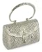 Sterling silver purse, 'Paradise Garden'
