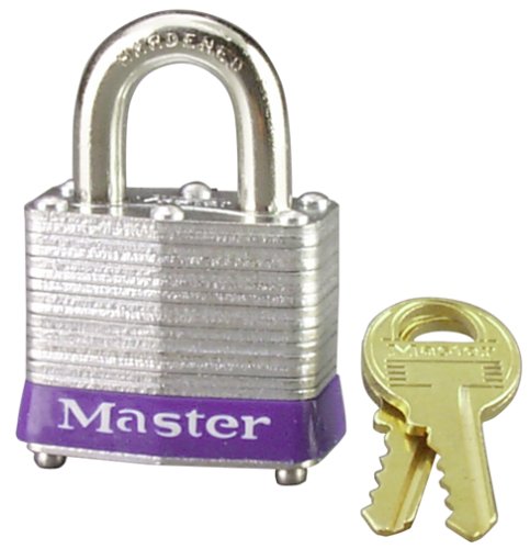 Master Lock 1 3/4in. Shrouded Steel Keyed Different Padlock, Model# 1D