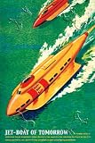 Art Poster, Jet-Boat of Tomorrow - 18.75 x 27.5