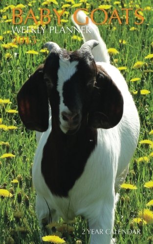 Baby Goats Weekly Planner 2015: 2 Year Calendar