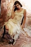 Delicate Vintage Inspired Chiffon Gown