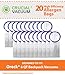 20 Oreck PKBP10 6 QT Vacuum Bags, Fits Oreck 6 QT Backpack Vacuums, Compare to Part # PKBP10, Designed & Engineered by Crucial Vacuum
