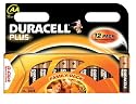 Duracell Plus Alkaline AA Batteries Pack of 12 MN1500