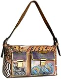 Anuschka Shoulder Bag- Premium Safari