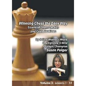 Winning Chess the Easy Way with Susan Polgar, Vol. 3: Essential Chess Tactics and Combinations