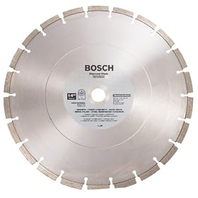 Bosch DB1464 Premium Plus 14-Inch Dry or Wet Cutting Segmented Diamond Saw Blade with... by Bosch