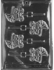Buy CARRIAGE LOLLY Baby Candy Mold Chocolate by CybrTrayd