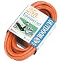 Coleman Cable 02507  25' 12/3 SJTW Orange Extension Cord