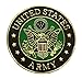 Ted and Jack - Wear It Proudly Ceramic and Metal Military Lapel Pin in US Army