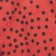 Polka Dot Wool Scarf (Coral Red)