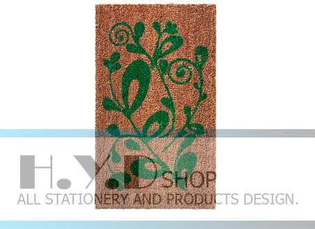 Door mats outside Door mats inside, Door mat, Green patterns vinter
