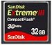 SanDisk 32GB Extreme III Compact Flash Card (Retail Package, SDCFX3-032G-A31)