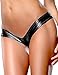 Dong Dian Women's Shiny Micro Shorts Club Wear G-String Thong