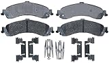 ACDelco 17D834CH Professional Rear Ceramic Disc Brake Pad Set