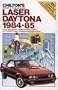 Laser Daytona 1984-85: All U.S. and Canadian Models of Dodge Daytona and Plymouth Laser, Including Turbocharged Engines (Chilton's Repair & Tune-Up Guide)