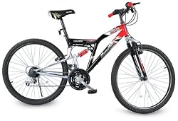 Polaris Scrambler 26" Dual Suspension Mountain Bike
