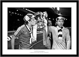Tottenham Hotspur 1982 FA Cup Final Spurs Legends Hoddle & Archibald Framed Photo Memorabilia