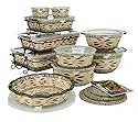 Temp-tations Old World 24-piece Complete Oven- To-table Set, Green