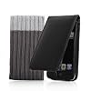 4G Touch Luxury Black Genuine Leather Case Cover & Screen Protector for New Apple iPod Touch 4th Generation - 8GB 32GB 64GB