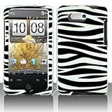 HTC Aria Cell Phone Black/White Zebra Protective Case