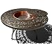 Strathwood St. Thomas Cast-Aluminum Fire Pit with Table