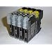 4 x black Lc1100bk Brother LC1100 LC980 Compatible Ink cartridges by "INK CARTRIDGE KING" for the DCP-145C DCP-165C DCP-385C DCP-535CN DCP-585CW DCP-6690CN DCP-6690CW MFC-290C MFC-490CN MFC-490CW MFC-670CD MFC-670CDW MFC-790CW MFC-930CDN MFC-5490CN MFC-5890CN MFC-6490CW MFC-790CW MFC-990CW LC-1100BK LC-1100C LC-1100M LC-1100Y LC980 LC67 LC65 LC61 LC38 LC16 LC11
