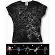 Women's Pink Floyd "Icons" Baby Doll Tie-Dye T-Shirt