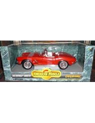 #7835 Ertl American Muscle 1962 Chevrolet Corvette, Red 1/18 Scale Diecast