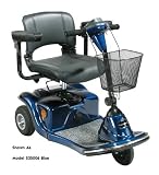 `Daytona-3 Scooter Blue 3-Wheel Medium Size Electric Blue * For indoor and outdoor use * 3-wheel d