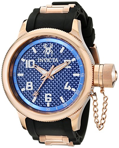 Invicta Men's 17949 Russian Diver Analog Display Swiss Quartz Black Watch