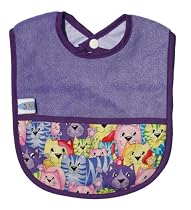 Silly Billyz Lilac Pocket Bib