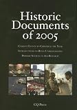 Historic Documents Of 2005 (Historic Documents)