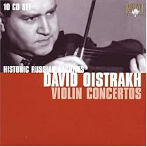 David Oistrakh - Historic Russian Archives: Violin Concertos