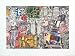 Mixed Moments, September 22, c.1976 Fine Art Poster Print by Jean Dubuffet, 32x24