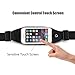 Running Waist Belt Pack, Tendlin Sports Belt Waist Fanny Pack for iPhone 6s, Samsung Galaxy S6 (Black)