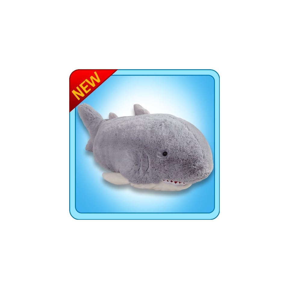 My Pillow Pets Splashy Whale Large Black And White Toys Games