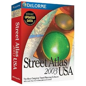 Street Atlas USA 2003 by Delorme Mapping