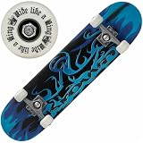 Krown Blue Flame Complete Skateboard