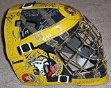 2011-2012 OTTAWA SENATORS Team Signed Goalie Mask w/COA - Autographed NHL Helmets and Masks