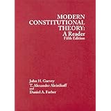 modern constitutional theory a reader 5th edition