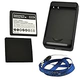 GTMax Standard 1500mAh Lithium-Ion Battery + Battery Charger for AT&T Samsu ....