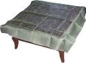 Table Runner in Tissue Silk Handmade India Home Decoration 40 x 40 inches