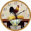 Technoline WT 1014 French Cockerel Wall Clock