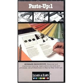 Paste-Up Vol. 1: Introduction to Production Art [VHS]