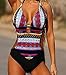 2014 Bohemia Sexy One Piece Swimsuit Swimwear/red (L)