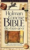 Holman Concise Bible Dictionary (1558196943) by Butler, Trent C.