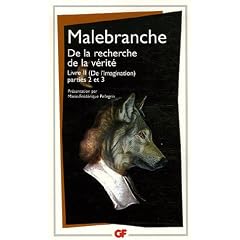 De la recherche de la v�rit� : Livre 2