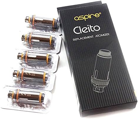 Authentic Cleito Replacement Coils 0.4ohm 5pcs W/ Security Code