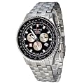Swiss Alpine Military Herren-Armbanduhr XL PF291 Chronograph Edelstahl 2911.9137SAM