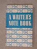 A writer's notebook